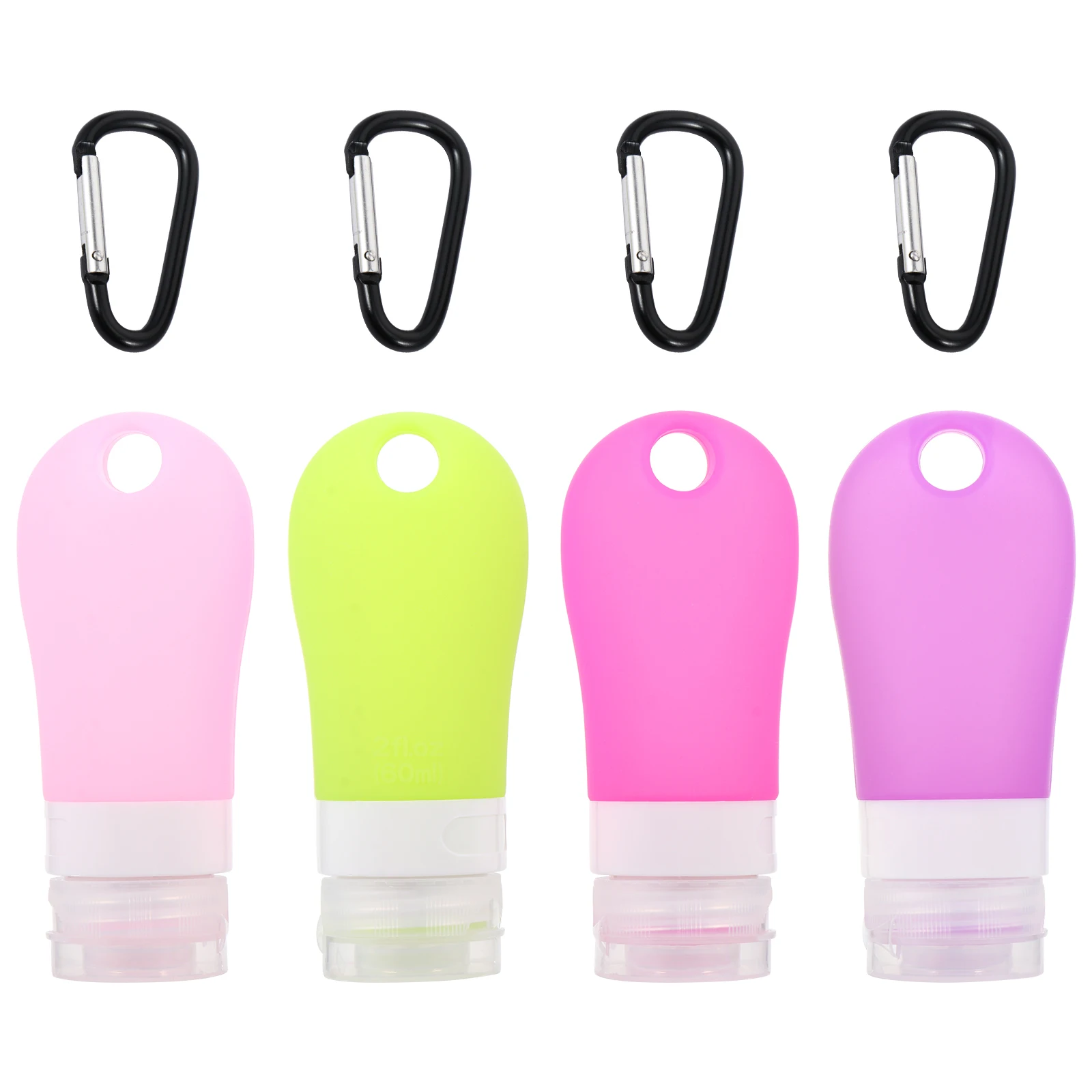 60ml Silicone Subpackaging Bottles Blue Green Violet Pink Random Cap Travel Portable Storage Emulsion Containers Liquid
60ml Silicone Subpackaging Bottles Blue Green Violet Pink Random Cap Travel Portable Storage Emulsion Containers Liquid