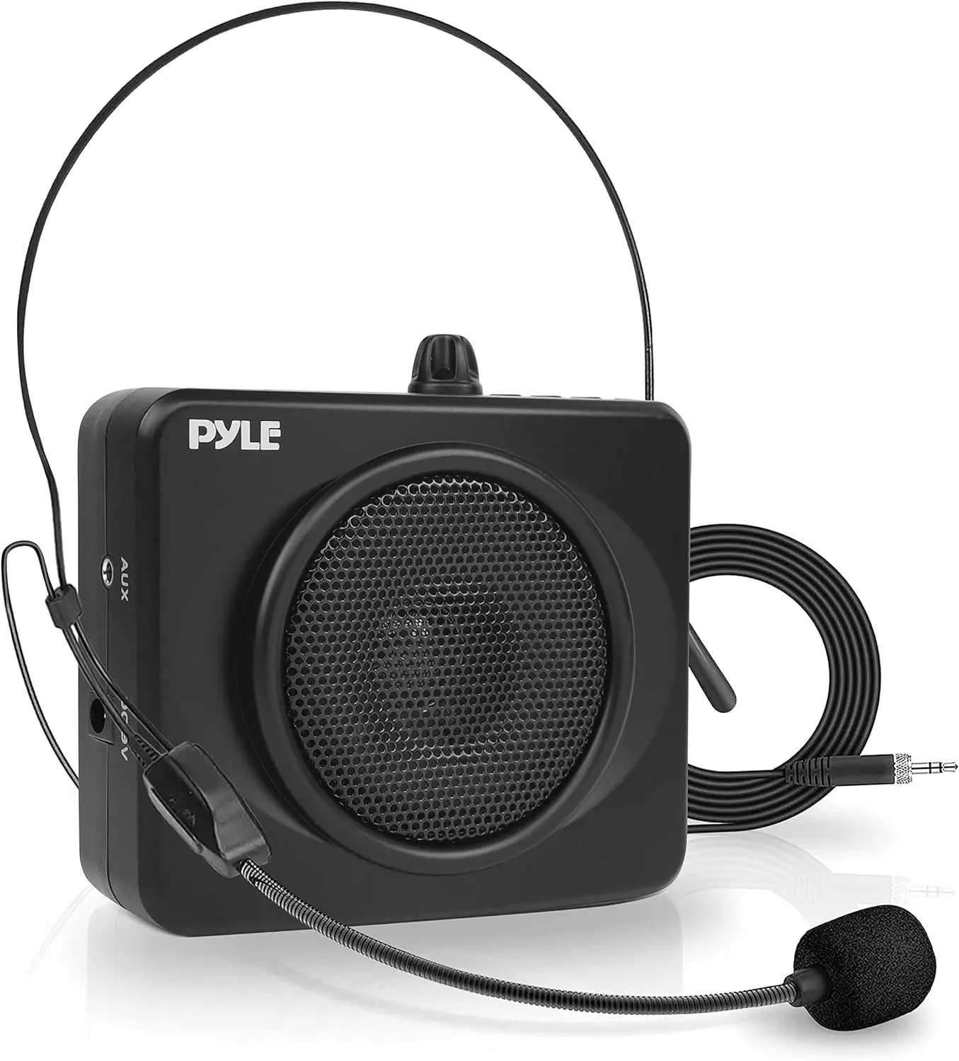 Portable Waist-Band PA Speaker System with Rechargeable Battery, MP3/USB Playback, AUX Input, Headset Microphone Set
Portable Waist-Band PA Speaker System with Rechargeable Battery, MP3/USB Playback, AUX Input, Headset Microphone Set