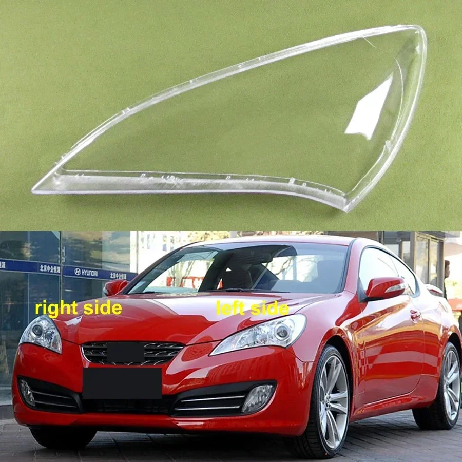 For Hyundai Rohens Coupe 2009 2010 Auto Accessories Headlamp Transparent Cover Headlights Shell Lens Lampshade Case Plexiglass
For Hyundai Rohens Coupe 2009 2010 Auto Accessories Headlamp Transparent Cover Headlights Shell Lens Lampshade Case Plexiglass