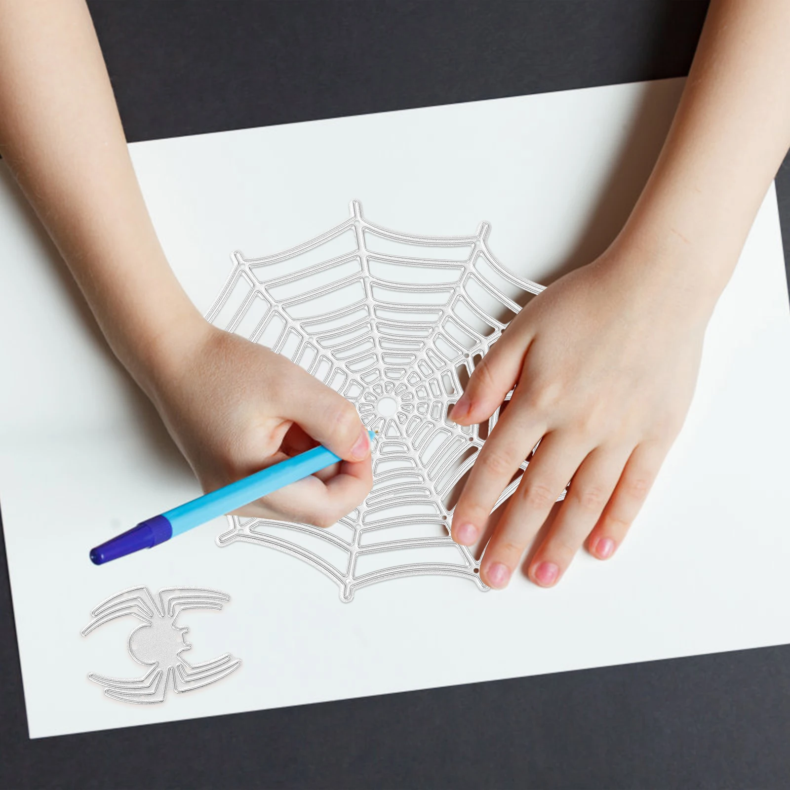 2pcs Spider Web Cutting Dies Diy Embossing Tool Carbon Steel Halloween Craft Stencils Chic Metal Cut Templates For Cards Spider
2pcs Spider Web Cutting Dies Diy Embossing Tool Carbon Steel Halloween Craft Stencils Chic Metal Cut Templates For Cards Spider