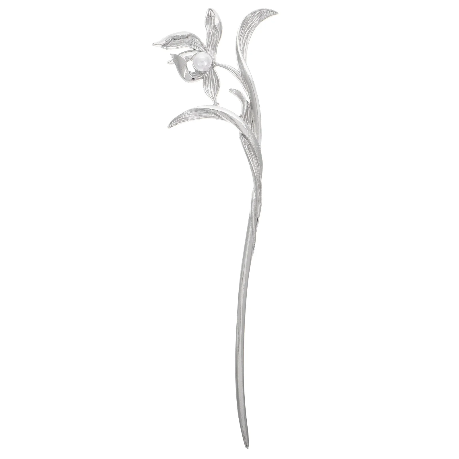 Metal Pearl Hairpin Stick Chinese Chopsticks French Pins for Women Decorative Vintage
Metal Pearl Hairpin Stick Chinese Chopsticks French Pins for Women Decorative Vintage