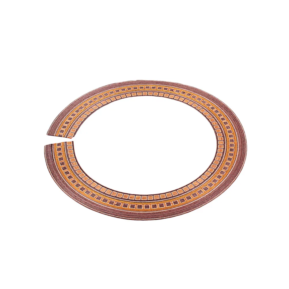 Деревянные изогнутые полоски для розетки гитары 90 мм, легко наклеиваемые и съемные, инкрустация для звукового отверстия, декоративные наклейки для гитары, наклейка для звукового отверстия из перламутра
Деревянные изогнутые полоски для розетки гитары 90 мм, легко наклеиваемые и съемные, инкрустация для звукового отверстия, декоративные наклейки для гитары, наклейка для звукового отверстия из перламутра