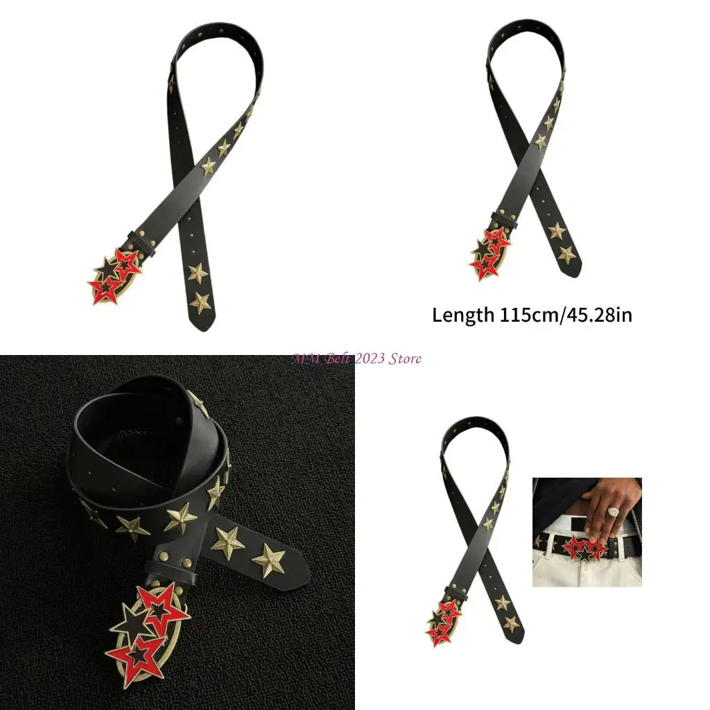 49ME Eye Catching Star Waist Belt Construction Comfortable Fit 110cm Long
49ME Eye Catching Star Waist Belt Construction Comfortable Fit 110cm Long