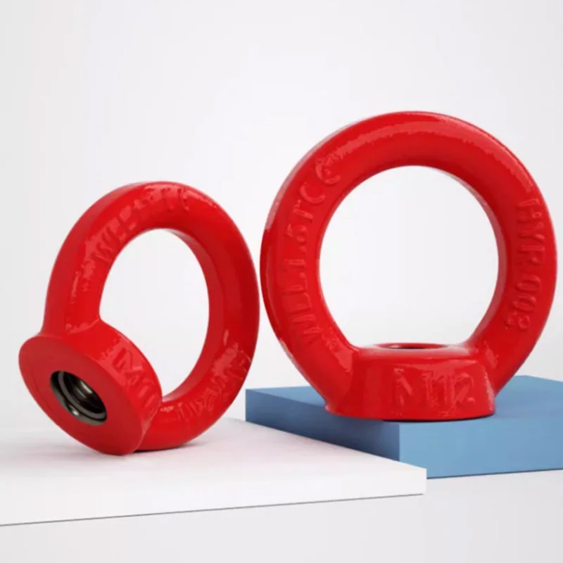 Подъемные гайки из легированной стали класса 12,9, подъемная кольцевая гайка M6 M8 M10 M12 M14 M16 M20 M24 M30 G80
Подъемные гайки из легированной стали класса 12,9, подъемная кольцевая гайка M6 M8 M10 M12 M14 M16 M20 M24 M30 G80