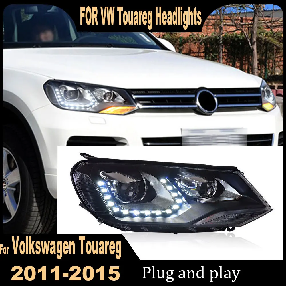 Headlight For VW Touareg LED Headlights 2011 2012 2013 2014 2015 Car Head Lamp DRL Signal Projector Lens Automotive Accessories
Headlight For VW Touareg LED Headlights 2011 2012 2013 2014 2015 Car Head Lamp DRL Signal Projector Lens Automotive Accessories