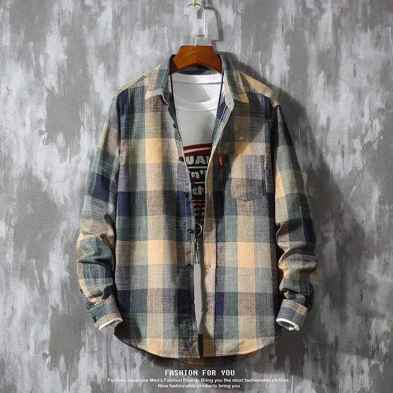 Casual Summer Thin Plaid Long Sleeve Men's Workwear Commute Sun Protection Outerwear Shirt Loose Fit Polyester Fiber
Casual Summer Thin Plaid Long Sleeve Men's Workwear Commute Sun Protection Outerwear Shirt Loose Fit Polyester Fiber