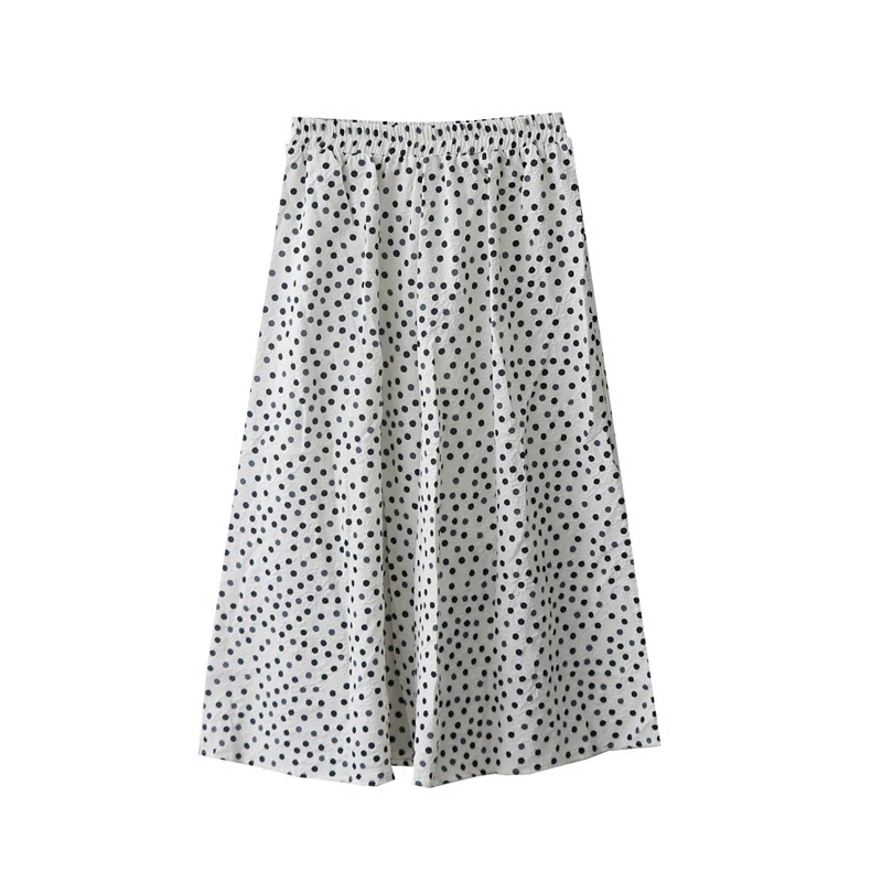 Sweet French Polka Dot Printed Temperament All-match Skirts Women's High Waist Slimming Mid-length A-line Skirt Female Clothing
Sweet French Polka Dot Printed Temperament All-match Skirts Women's High Waist Slimming Mid-length A-line Skirt Female Clothing