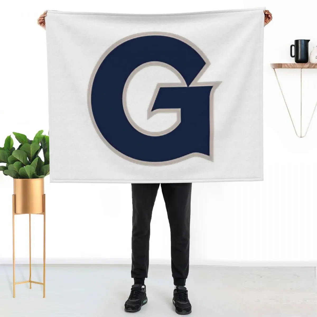 Georgetown University Logo Throw Blanket Fuzzy Plush Throw Blanket for Sofa Chair
Georgetown University Logo Throw Blanket Fuzzy Plush Throw Blanket for Sofa Chair