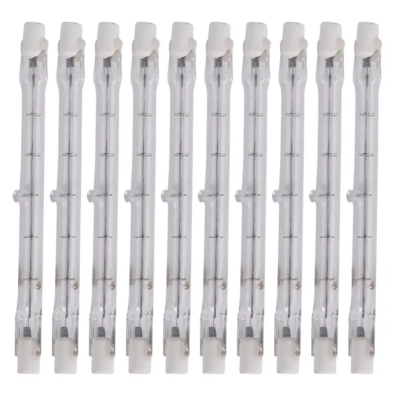Y50A-R7S Halogen Light Bulb 118 Mm 200 W 230 V Pack Of 10 Halogen Rod R7S Halogen Bulb R7S Dimmable Halogen Rod Lamp Lights
Y50A-R7S Halogen Light Bulb 118 Mm 200 W 230 V Pack Of 10 Halogen Rod R7S Halogen Bulb R7S Dimmable Halogen Rod Lamp Lights
