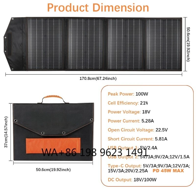 18v 400w-500w Flexible Portable Solar Blanket Foldable Monocrystalline Waterproof Outdoor
18v 400w-500w Flexible Portable Solar Blanket Foldable Monocrystalline Waterproof Outdoor