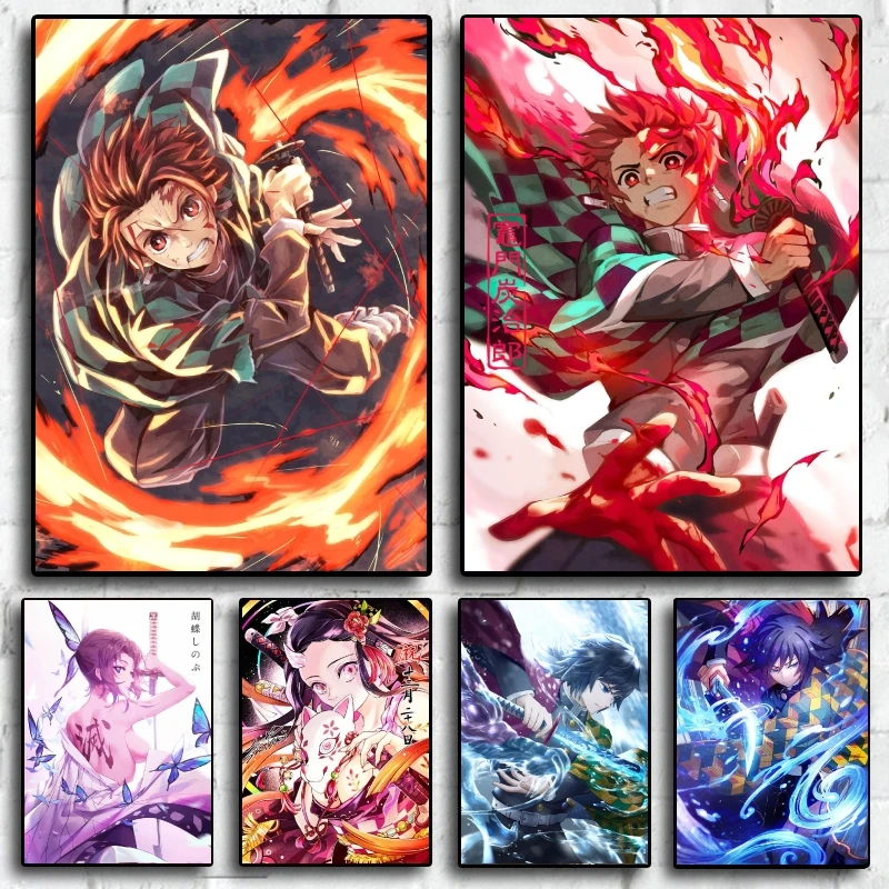 Classic Anime Figure Posters Demon Slayer Tanjirou Zenitsu HD Spray painting Best Gifts Aesthetic Poster Wall Room Decor Picture
Classic Anime Figure Posters Demon Slayer Tanjirou Zenitsu HD Spray painting Best Gifts Aesthetic Poster Wall Room Decor Picture