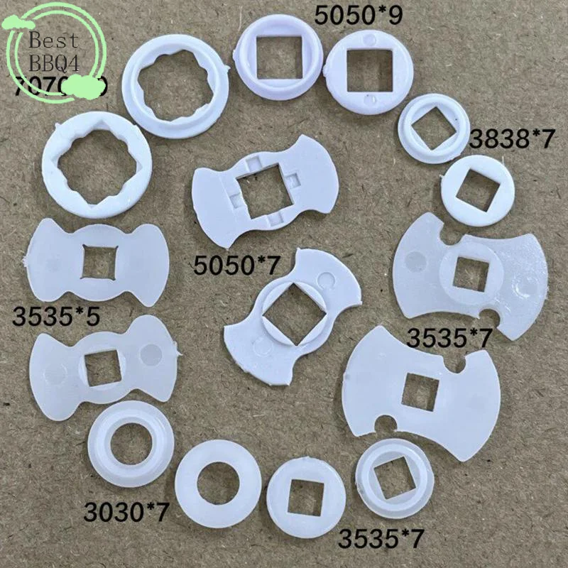 (BBQ4)10Pcs Plastic LED Insulation Gasket Stator Spacer For 3535 5050 7070 L2 XPL XPG 50 70 Series LED Emitter Diodes
(BBQ4)10Pcs Plastic LED Insulation Gasket Stator Spacer For 3535 5050 7070 L2 XPL XPG 50 70 Series LED Emitter Diodes