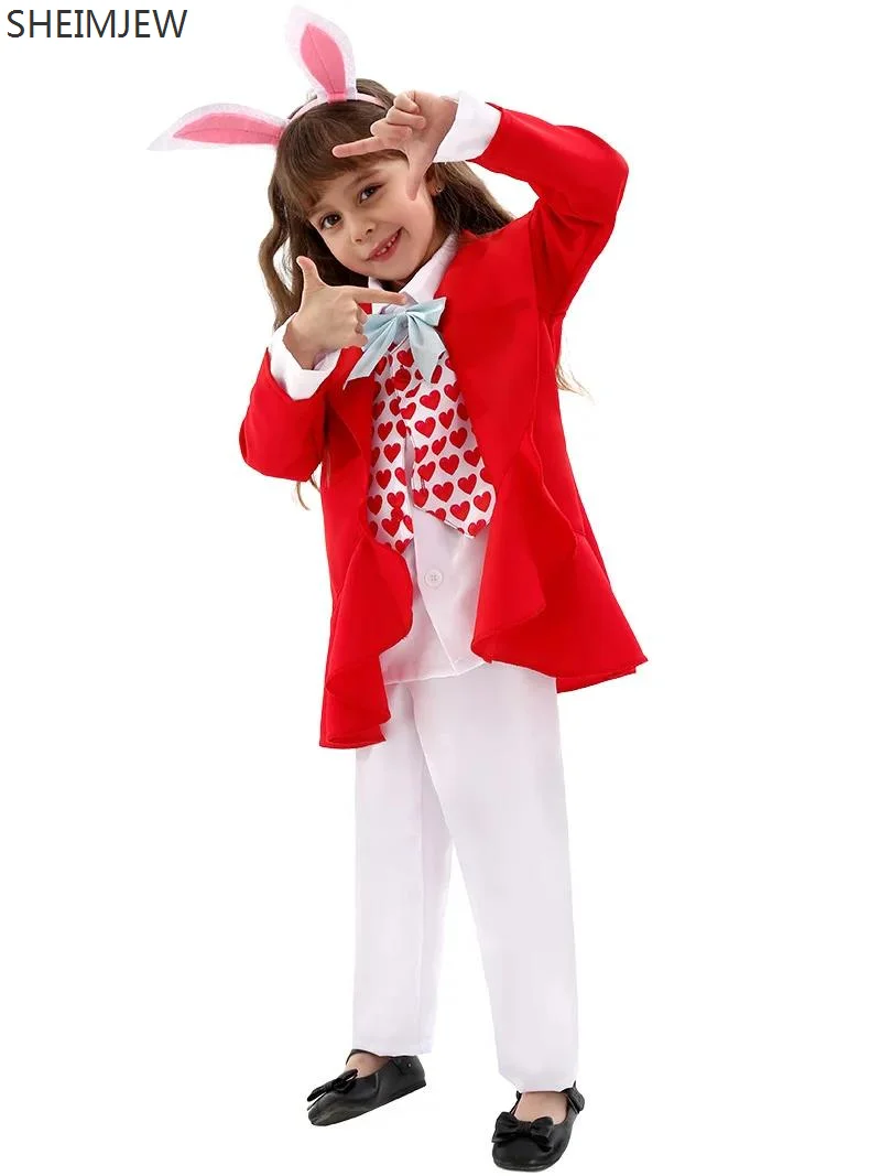 Bunny Girl Sweet Princess Girl Suit Rabbit Cosplay Kindergarten Stage Performance Easter Costume Carnival Party Costumes For Kid
Bunny Girl Sweet Princess Girl Suit Rabbit Cosplay Kindergarten Stage Performance Easter Costume Carnival Party Costumes For Kid