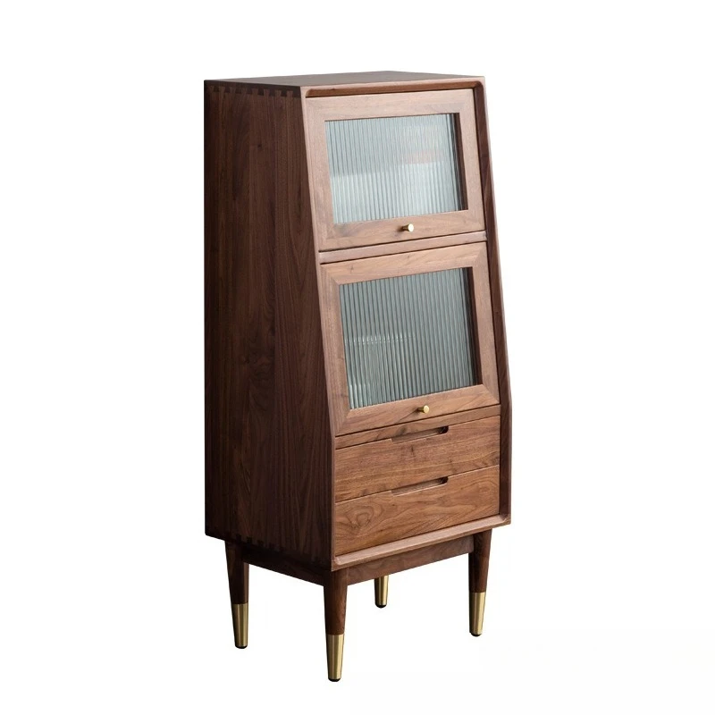 Black walnut Nordic TV side cabinet, living room white oak cherry wood solid wood sofa storage chest
Black walnut Nordic TV side cabinet, living room white oak cherry wood solid wood sofa storage chest