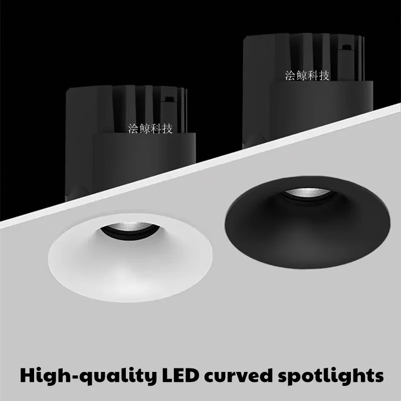 2025 Embedded Arc-shaped LED Spotlight for Living Room, Hotel, Villa, COB Downlight with Anti-glare Feature, 110V/220V 5W7W9W12W
2025 Embedded Arc-shaped LED Spotlight for Living Room, Hotel, Villa, COB Downlight with Anti-glare Feature, 110V/220V 5W7W9W12W