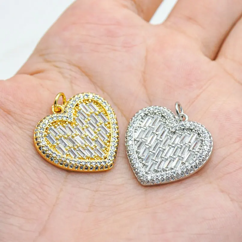 1Pcs Copper Invisible Setting Charms Plated For Her Cubic Zirconia Pendant Point Approx 21x23.2mm Jewelry Special Gift
1Pcs Copper Invisible Setting Charms Plated For Her Cubic Zirconia Pendant Point Approx 21x23.2mm Jewelry Special Gift