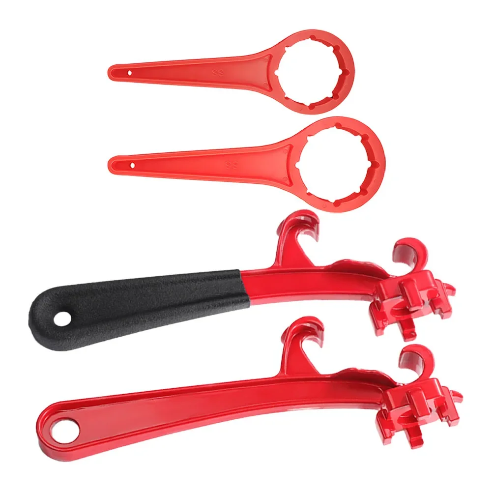 1/2pcs Bung Wrench 3-in-1 Bung Wrench And Bucket Opener With Non-slip Grip Drum Lid Remover For 5-55 Gallon Drums Hand Tools
1/2pcs Bung Wrench 3-in-1 Bung Wrench And Bucket Opener With Non-slip Grip Drum Lid Remover For 5-55 Gallon Drums Hand Tools