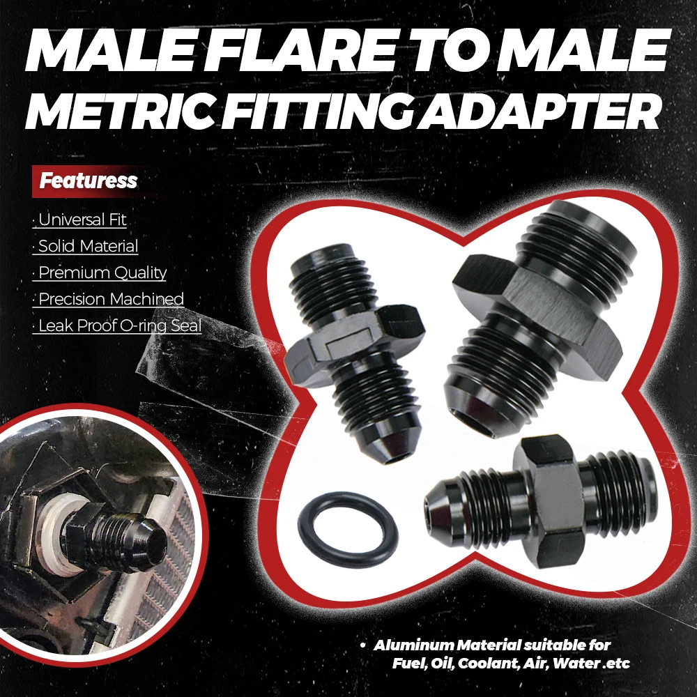 Oil Feed Adapter Fitting For TURBO GT28 GT30 GT35 Black
Oil Feed Adapter Fitting For TURBO GT28 GT30 GT35 Black