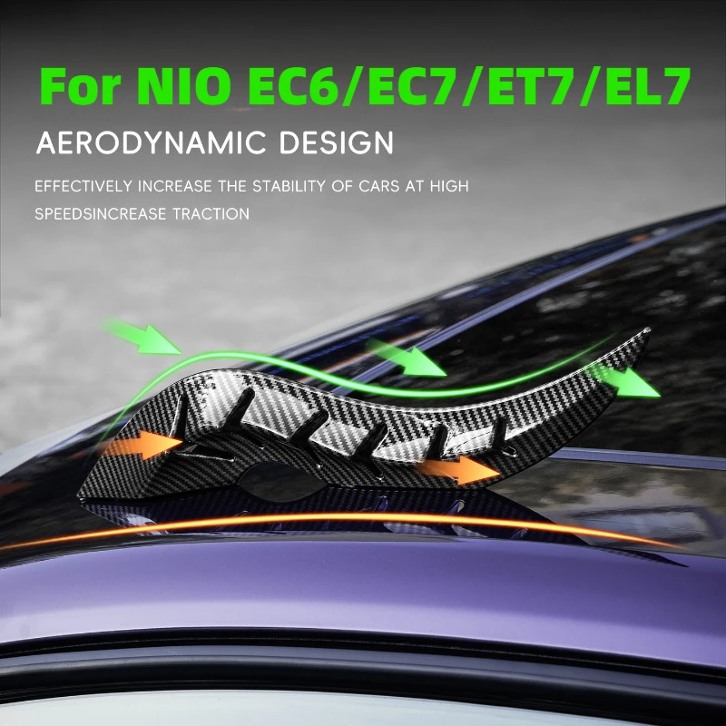 Accessories For NIO EC6/EC7/ET7/EL7 Cool Auto Exterior Universal Car Roof Spoiler Decoration Anti-Scuff Easy To Install
Accessories For NIO EC6/EC7/ET7/EL7 Cool Auto Exterior Universal Car Roof Spoiler Decoration Anti-Scuff Easy To Install