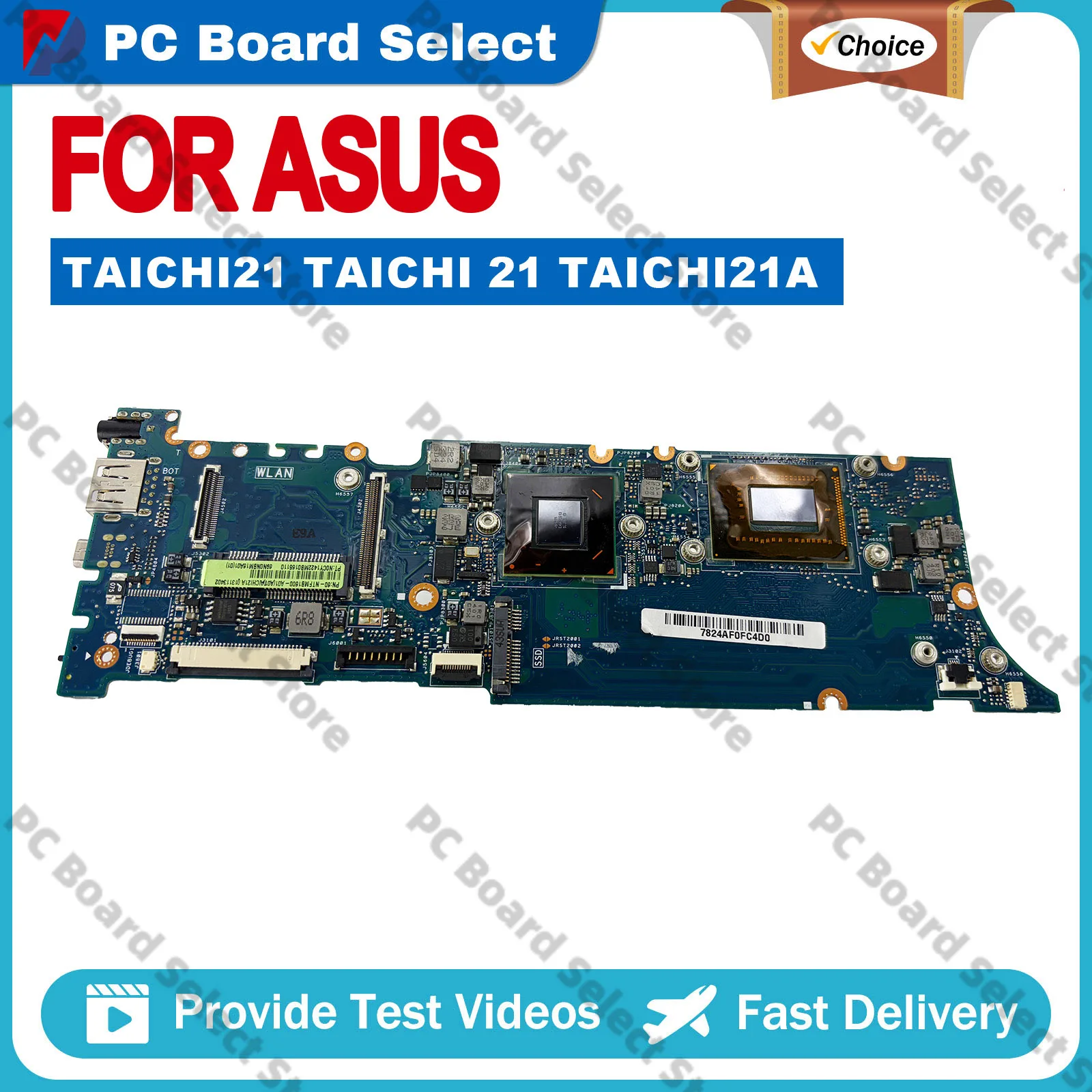 TAICHI21 TAICH31 Laptop Motherboard For ASUS ZenBook TAICH21 TAICHI Notebook Mainboard With I3 I5 I7 CPU 100% tests OK fast ship
TAICHI21 TAICH31 Laptop Motherboard For ASUS ZenBook TAICH21 TAICHI Notebook Mainboard With I3 I5 I7 CPU 100% tests OK fast ship