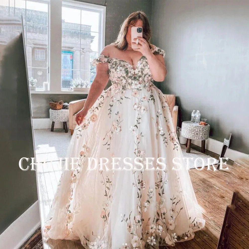 Off Shoulder Wedding Dresses Woman A Line Pleated Bridal Gown Elegant Classic Customized Bride Dress Embroidery Vestido de novia
Off Shoulder Wedding Dresses Woman A Line Pleated Bridal Gown Elegant Classic Customized Bride Dress Embroidery Vestido de novia