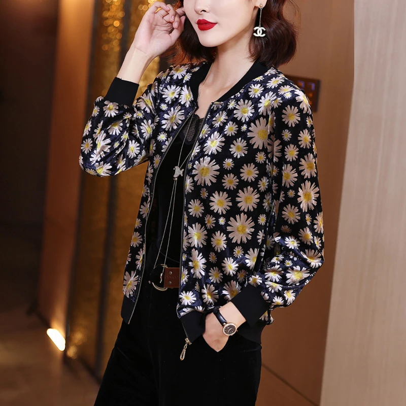 Sunscreen clothes for women wearing plus size summer new print versatile baseball jacket short jacket
Sunscreen clothes for women wearing plus size summer new print versatile baseball jacket short jacket