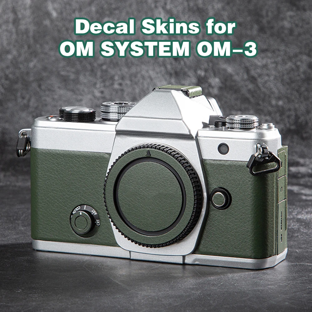 OM3 Wrap Cover Protective Film Decal Sticker for Olympus OM SYSTEM OM-3 Camera Skin OM 3 Protector Cover Film Decal Skin
OM3 Wrap Cover Protective Film Decal Sticker for Olympus OM SYSTEM OM-3 Camera Skin OM 3 Protector Cover Film Decal Skin