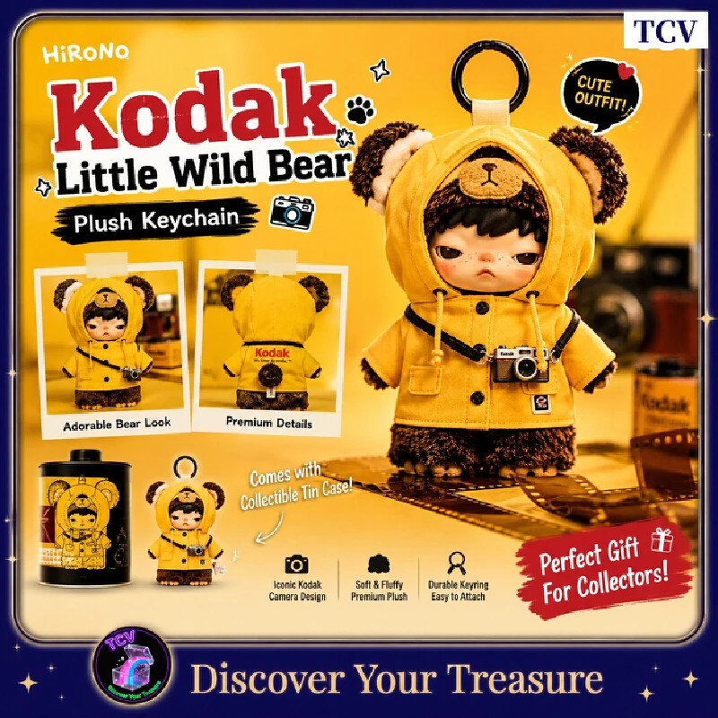 Tcv Popmart Hirono Kodak Blister Card Plush Figurine Collectible Figurines Hanging Pendant Ornament Festival Birthday Gifts
Tcv Popmart Hirono Kodak Blister Card Plush Figurine Collectible Figurines Hanging Pendant Ornament Festival Birthday Gifts