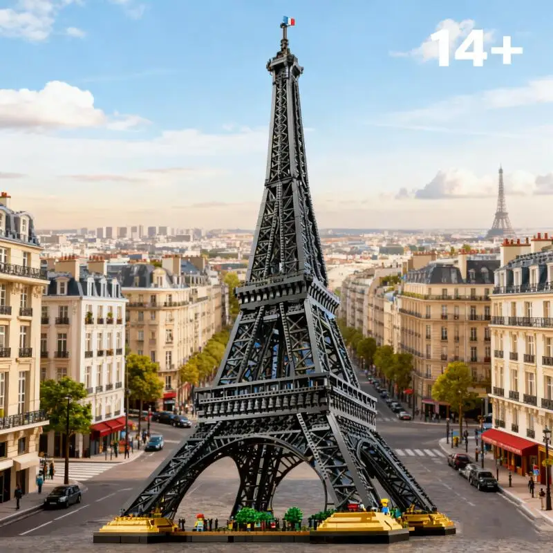 2026 New Party gifts Tower 10307 10001 Pieces PARIS Architecture Model Building Block Brick Kit Adult Kids Toy Gift Box
2026 New Party gifts Tower 10307 10001 Pieces PARIS Architecture Model Building Block Brick Kit Adult Kids Toy Gift Box