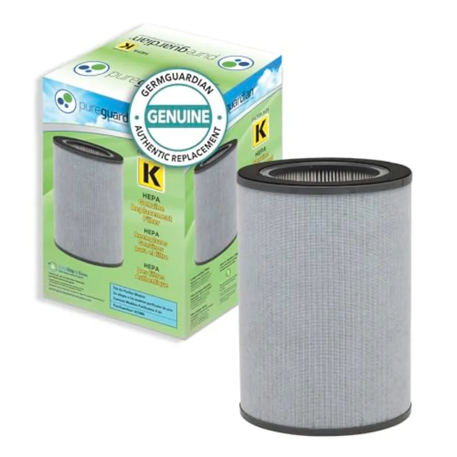 Filter K 360° HEPA Pure Genuine Air Purifier Replacement Filter Removes 99.97% of Pollutants for Air Purifiers AC9400W and AC96
Filter K 360° HEPA Pure Genuine Air Purifier Replacement Filter Removes 99.97% of Pollutants for Air Purifiers AC9400W and AC96