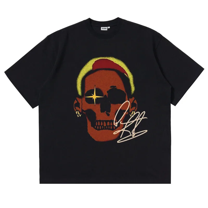 Men's T-Shirt Cotton Fashion Tops Tees Streetwear Short Sleeves Oversized Printed Aesthetic Korean Harajuku Y2k Graphic Clothing
Men's T-Shirt Cotton Fashion Tops Tees Streetwear Short Sleeves Oversized Printed Aesthetic Korean Harajuku Y2k Graphic Clothing