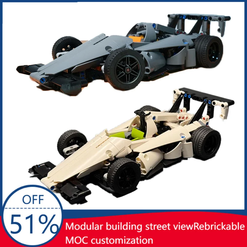 MOC Technology Racing Event Specific Vehicles Racer Model Building DIY Block Brick Creative Popular Christmas For Children Gifts
MOC Technology Racing Event Specific Vehicles Racer Model Building DIY Block Brick Creative Popular Christmas For Children Gifts