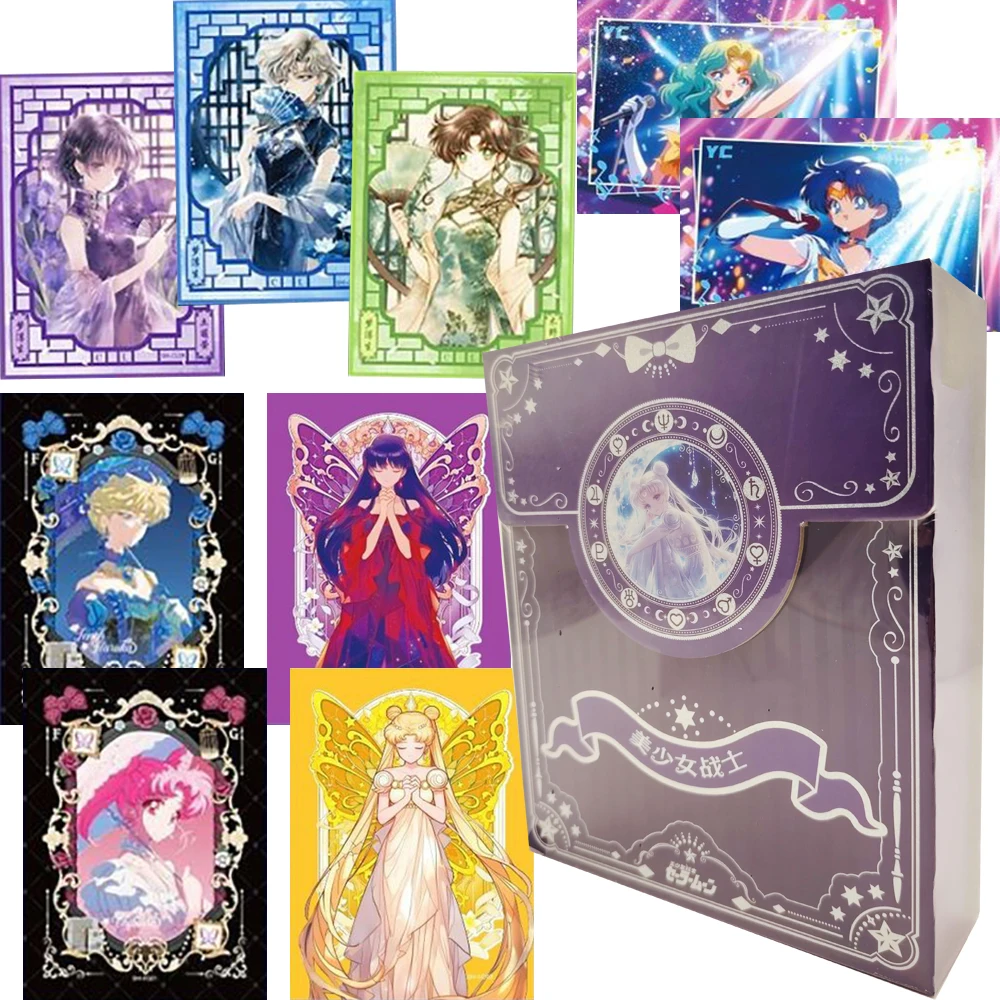 Japanese Anime Sailor Moon Collection Cards for Kids Fantasy Magical Girl Character Limited Edition Creative Enamel Cards Gifts
Japanese Anime Sailor Moon Collection Cards for Kids Fantasy Magical Girl Character Limited Edition Creative Enamel Cards Gifts