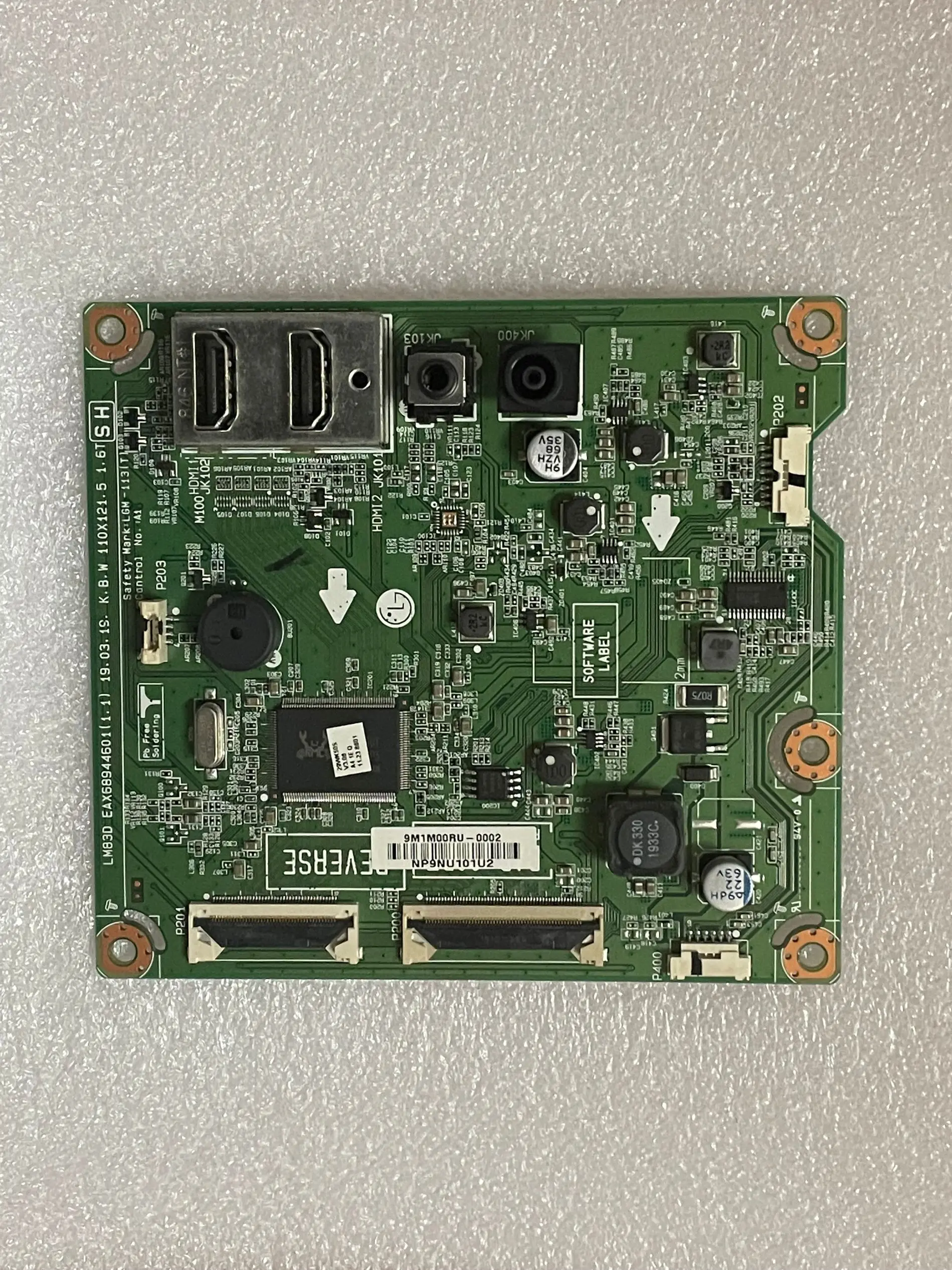 Original 29WK500 display LCD motherboard 29WK50S-P display drive integrated board EAX68944601
Original 29WK500 display LCD motherboard 29WK50S-P display drive integrated board EAX68944601