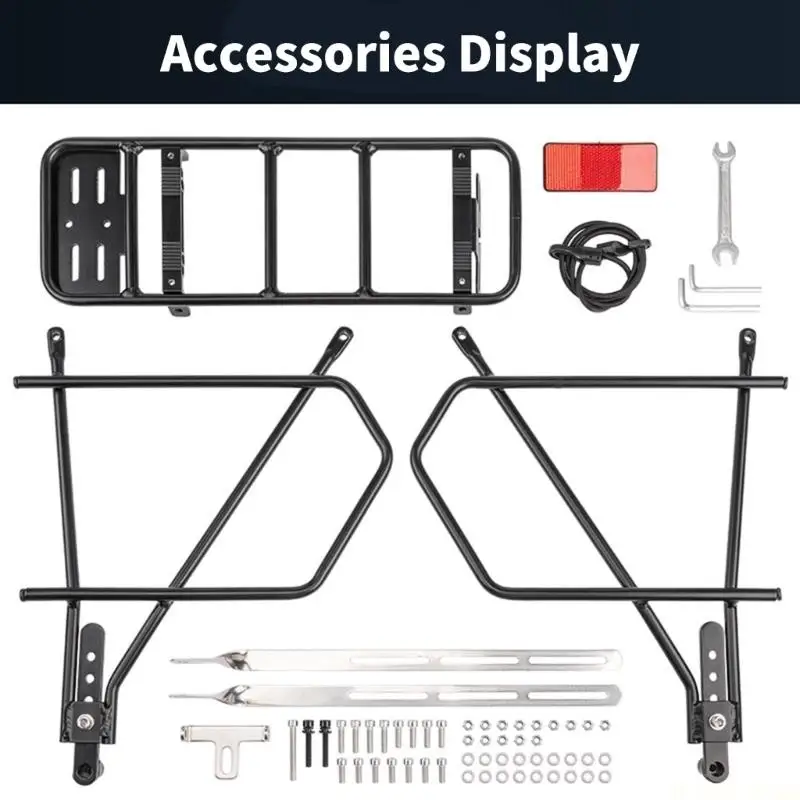 M5TC Bicycles Rear Thickened Shelf Bicycles Pannier Rack Luggage Shelf Brackets
M5TC Bicycles Rear Thickened Shelf Bicycles Pannier Rack Luggage Shelf Brackets