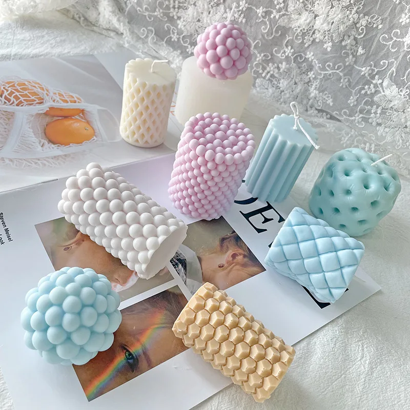 Cylindrical Shape Silicone Candle Mold DIY Love Heart Round Ball Aroma Candle Mould Handmade Chocolate Soap 3D Molds Craft Tool
Cylindrical Shape Silicone Candle Mold DIY Love Heart Round Ball Aroma Candle Mould Handmade Chocolate Soap 3D Molds Craft Tool