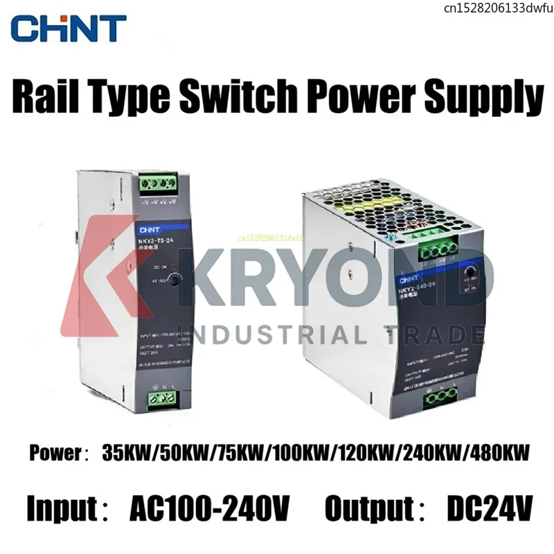 Установка на DIN-рейку Chint Импульсный источник питания NKY2 Выход переменного тока 24 В постоянного тока Трансформаторная рейка Мониторинг NDR Оригинальный продукт
Установка на DIN-рейку Chint Импульсный источник питания NKY2 Выход переменного тока 24 В постоянного тока Трансформаторная рейка Мониторинг NDR Оригинальный продукт