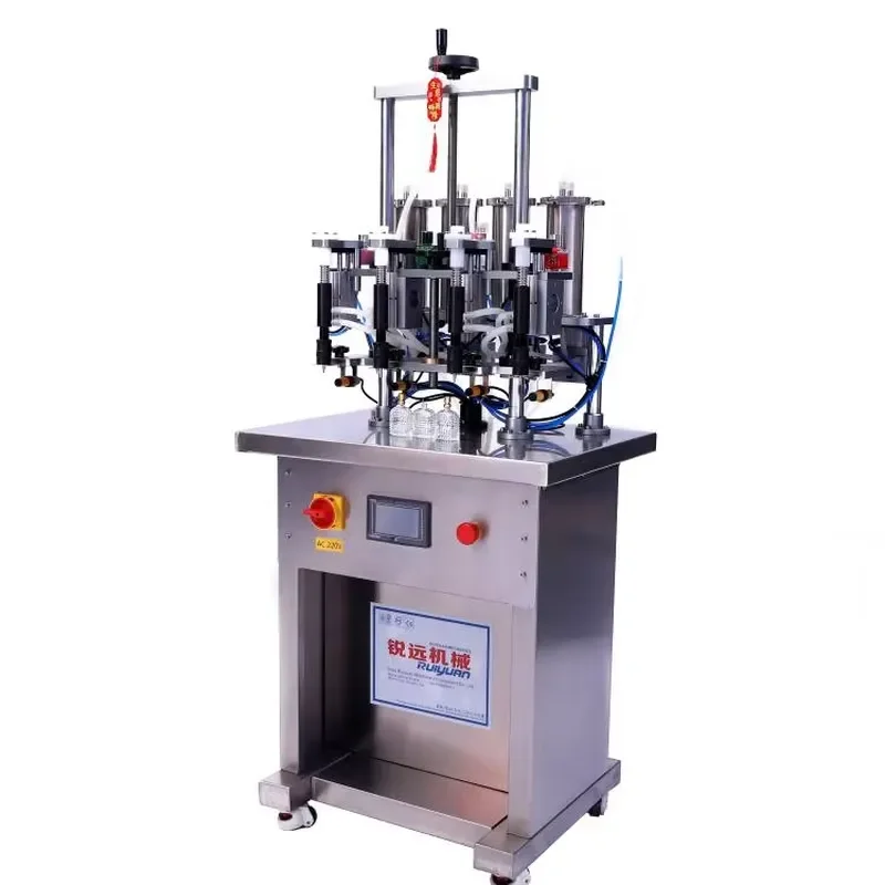 Price 4-Piece Semi-Automatic Perfume Bottle Filling Machine for Essential Oil and Production
Price 4-Piece Semi-Automatic Perfume Bottle Filling Machine for Essential Oil and Production