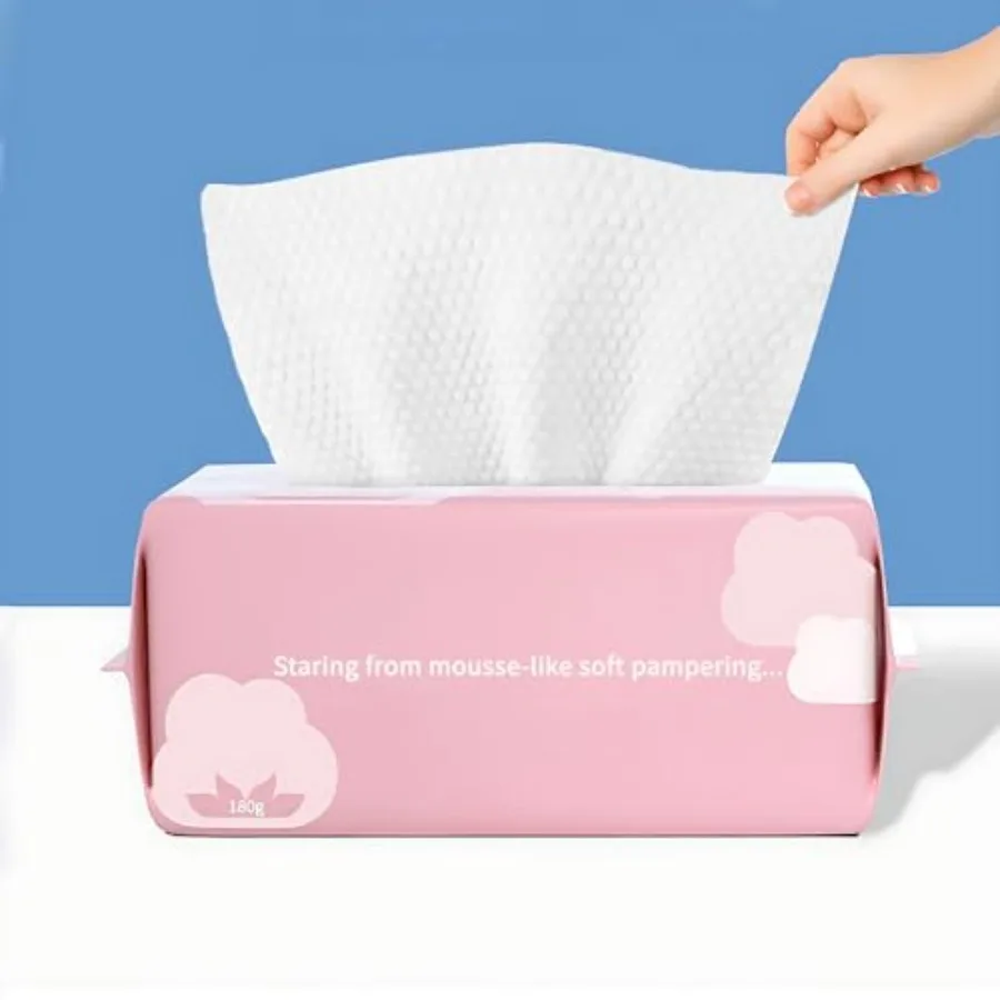 Disposable Face Towel Face Cloths for Washing Soft Cotton Dry Wipes Facial Cloths Towelettes for Washing and Drying, Facial Tis
Disposable Face Towel Face Cloths for Washing Soft Cotton Dry Wipes Facial Cloths Towelettes for Washing and Drying, Facial Tis