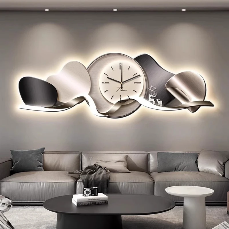 Big Size Luxury Clock Wall Living Room Digital Art Mural Led Wall Watch Bedrooms Xenomorph Aesthetic Horloge Murale Wall Decor
Big Size Luxury Clock Wall Living Room Digital Art Mural Led Wall Watch Bedrooms Xenomorph Aesthetic Horloge Murale Wall Decor