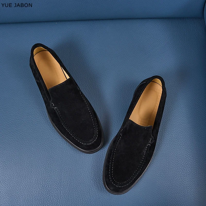 New Men Classic British Style Loafers Moccasins Cow Suede Genuine Leather Fashion Men's Casual Shoes Mens Outdoor Driving Flats
New Men Classic British Style Loafers Moccasins Cow Suede Genuine Leather Fashion Men's Casual Shoes Mens Outdoor Driving Flats
