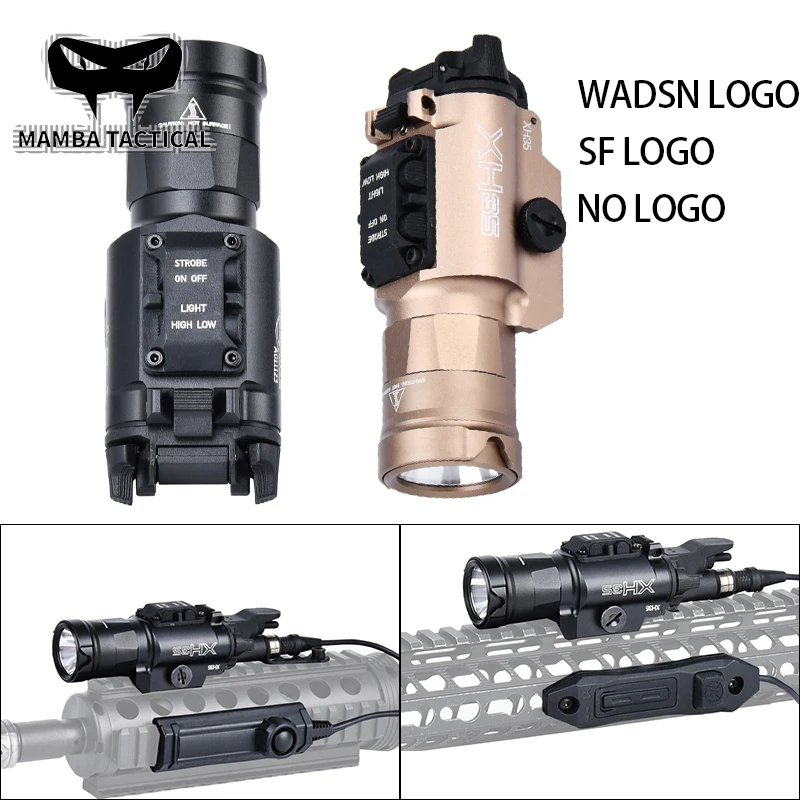 Metal WADSN X300 Light XH35 Hunting Hanging Flashlight Dual Function Pressure Button Switch Strobe LED Tactical High Power Lamp
Metal WADSN X300 Light XH35 Hunting Hanging Flashlight Dual Function Pressure Button Switch Strobe LED Tactical High Power Lamp