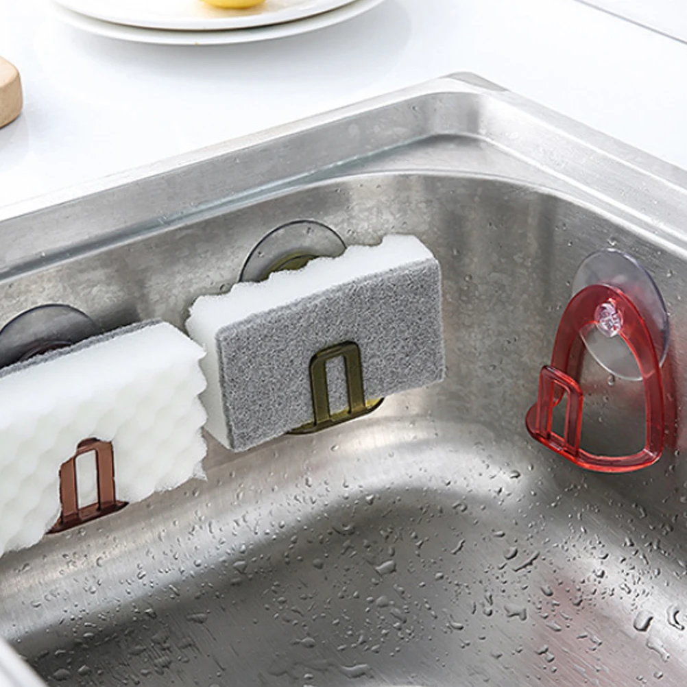 3pcs Suction Cup Kitchen Sink Drain Rack Sponge Storage Plastic Home ganization Bathroom Accessories Sink Strainer 
3pcs Suction Cup Kitchen Sink Drain Rack Sponge Storage Plastic Home ganization Bathroom Accessories Sink Strainer