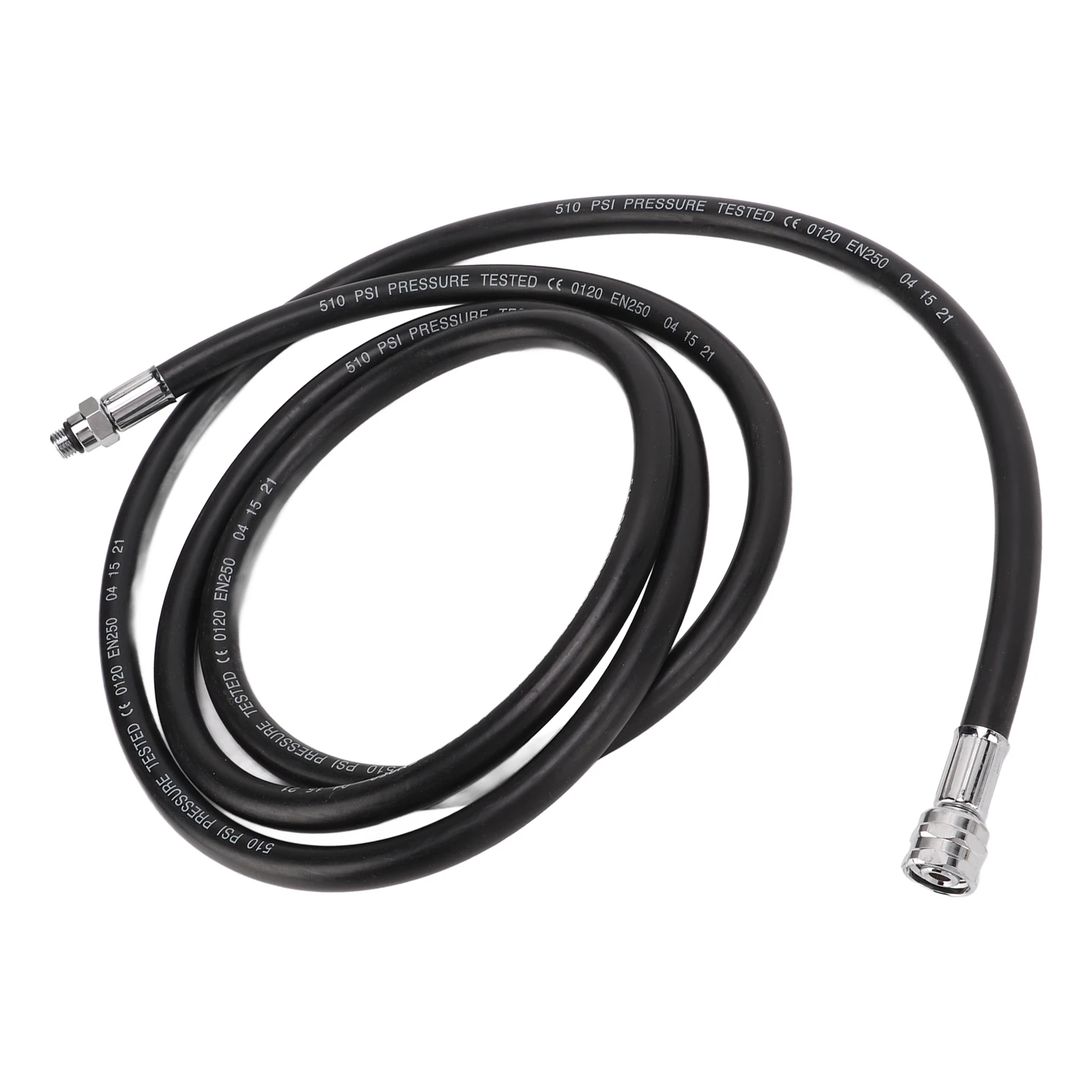 Scuba Diving Low Pressure LP Hose Rubber Gas Tube for First and Second Stage Regulator210cm/82.7in
Scuba Diving Low Pressure LP Hose Rubber Gas Tube for First and Second Stage Regulator210cm/82.7in