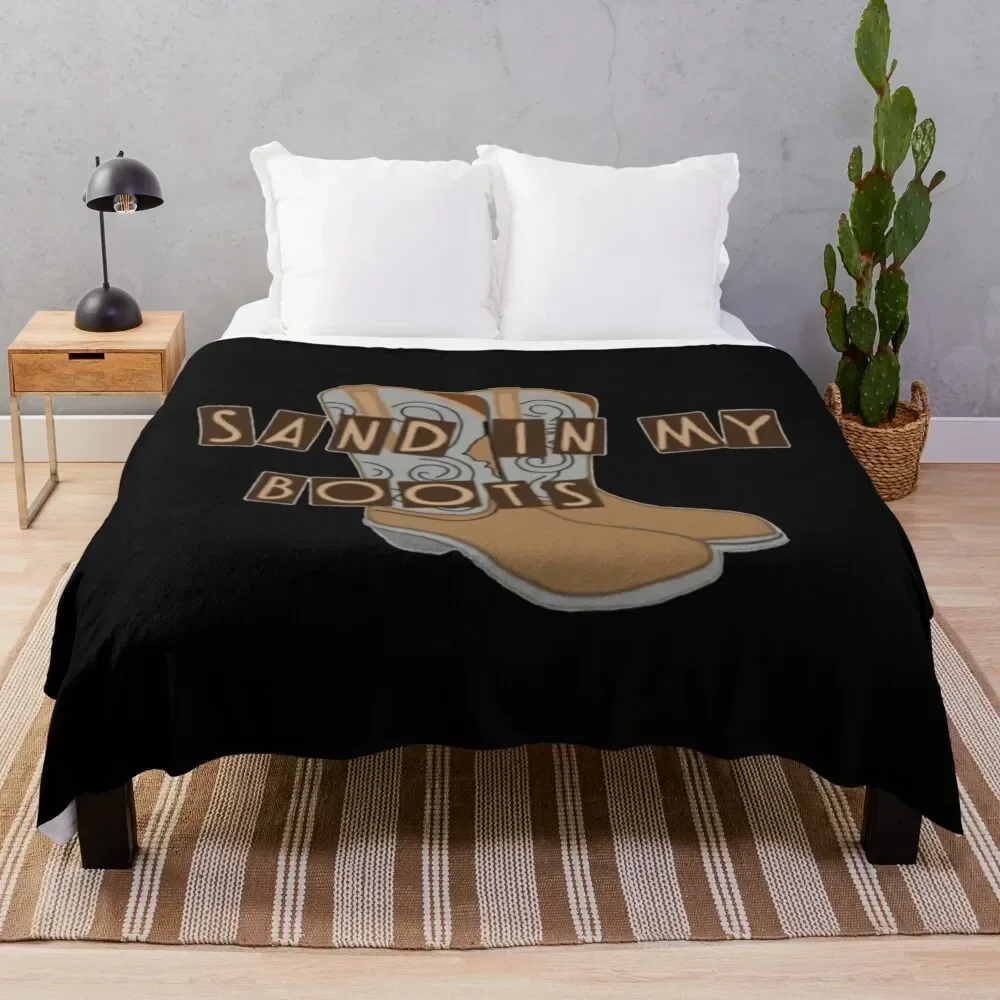 Sand In My Boots Throw Blanket Breathable Lightweight Blanket for Adults Kids
Sand In My Boots Throw Blanket Breathable Lightweight Blanket for Adults Kids
