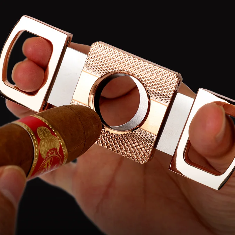 Stainless Steel Cigar Cutter Metal Classic Cutter Guillotine Cigar Scissors Gift Puncher Cutting Knife Cigar Accessory
Stainless Steel Cigar Cutter Metal Classic Cutter Guillotine Cigar Scissors Gift Puncher Cutting Knife Cigar Accessory