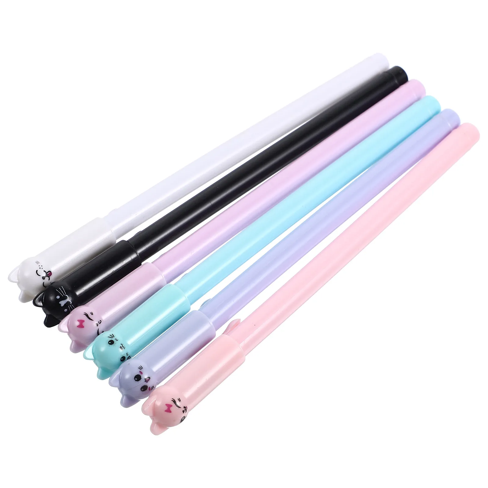 6Pcs Creative Cat Gel Pens Lovely Adorable Writing Ink Pens for Study Notes Drawing Signing Portable Lightweight Cute School
6Pcs Creative Cat Gel Pens Lovely Adorable Writing Ink Pens for Study Notes Drawing Signing Portable Lightweight Cute School