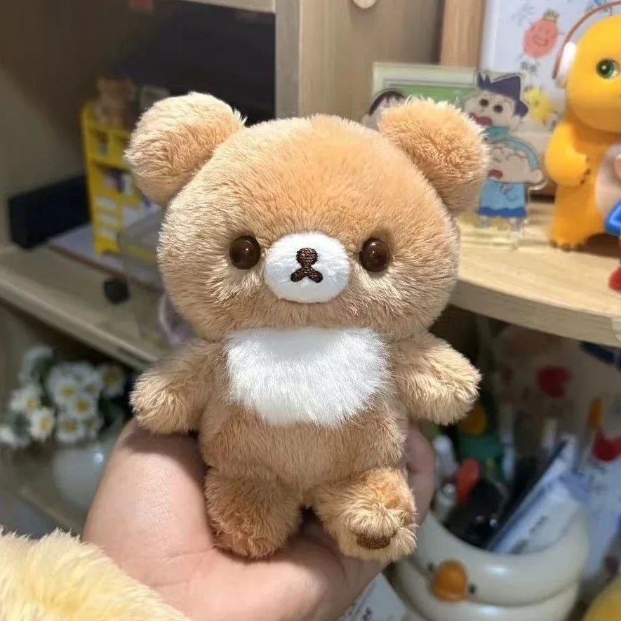 10cm Rilakkuma Mini Bear Plushies Soft Fluffy Pink Brown Bear Backpack Pendant Gift For Girl Fans Home Table Decor
10cm Rilakkuma Mini Bear Plushies Soft Fluffy Pink Brown Bear Backpack Pendant Gift For Girl Fans Home Table Decor