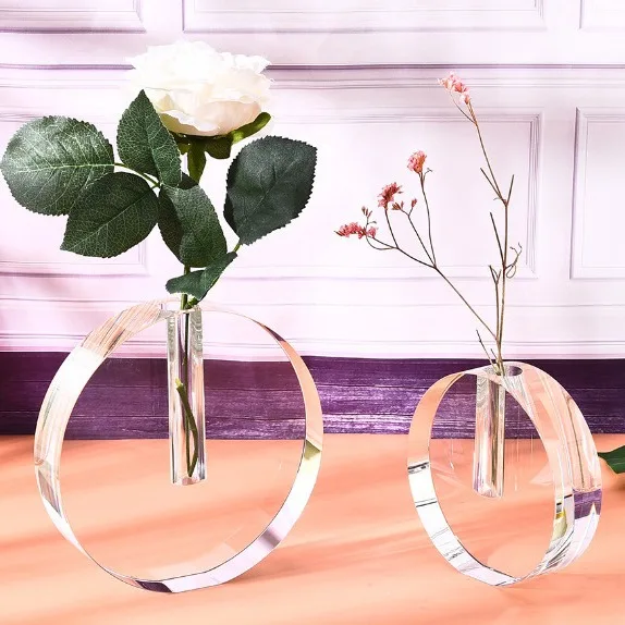 Simple and Creative Transparent Crystal Vase Home Ornament Crystal Bouquet Decoration Gift
Simple and Creative Transparent Crystal Vase Home Ornament Crystal Bouquet Decoration Gift