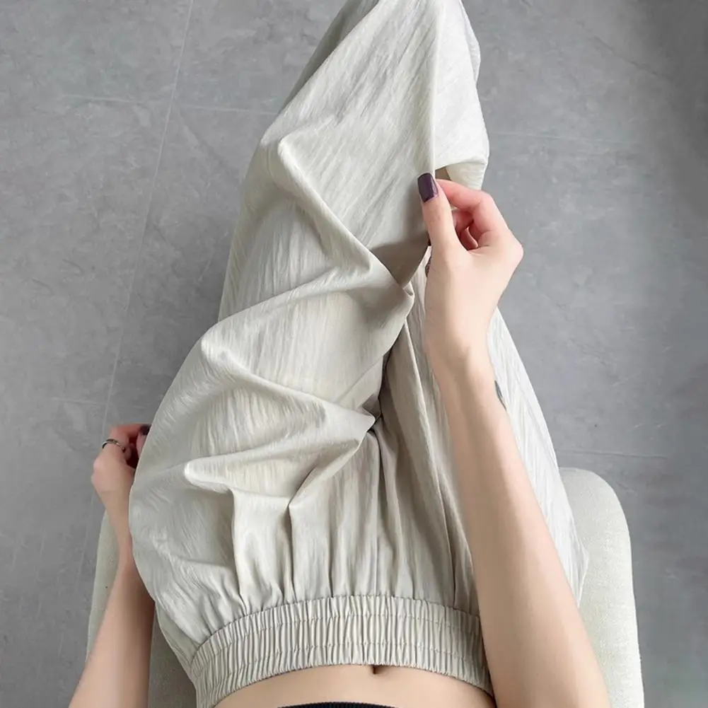 Nine-point Length Women Drape Pants Wide Crotch Design Trousers Women's Summer Loose-Fit Slimming Comfortable Yamamoto Pants
Nine-point Length Women Drape Pants Wide Crotch Design Trousers Women's Summer Loose-Fit Slimming Comfortable Yamamoto Pants